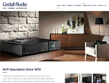 Tablet Screenshot of codellaudio.com